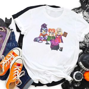 HOT Bluey Hocus Pocus Halloween Kids Shirt