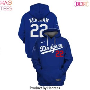 Clayton Kershaw Los Angeles Dodgers Hoodie