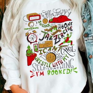 HOT Grinch Booked Day Christmas Sweatshirt