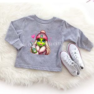 HOT Grinch Girl ? Kids Shirt