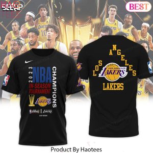 HOT Los Angeles Lakers NBA In Season Tournament Champions Hoodie
