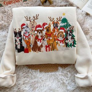 HOT Lovely Dogs Christmas Christmas Sweatshirt