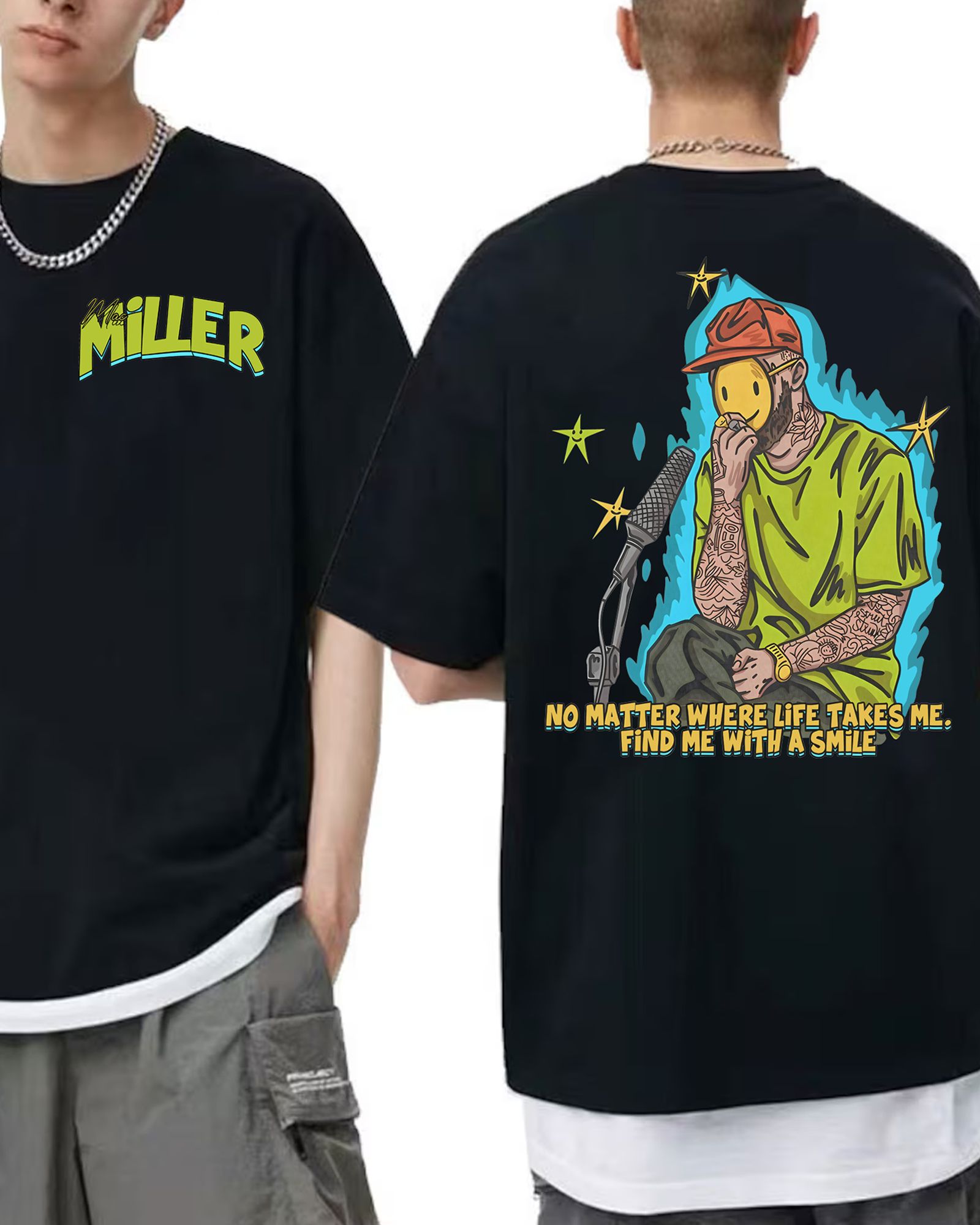 HOT Mac Miller No Matter 2 Sides Shirt