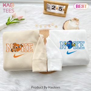 HOT Nemo and Dory – Embroidered Youth Sweatshirt