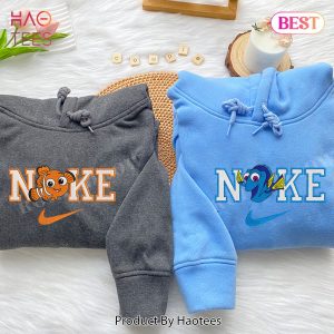 HOT Nemo and Dory – Embroidered Youth Sweatshirt