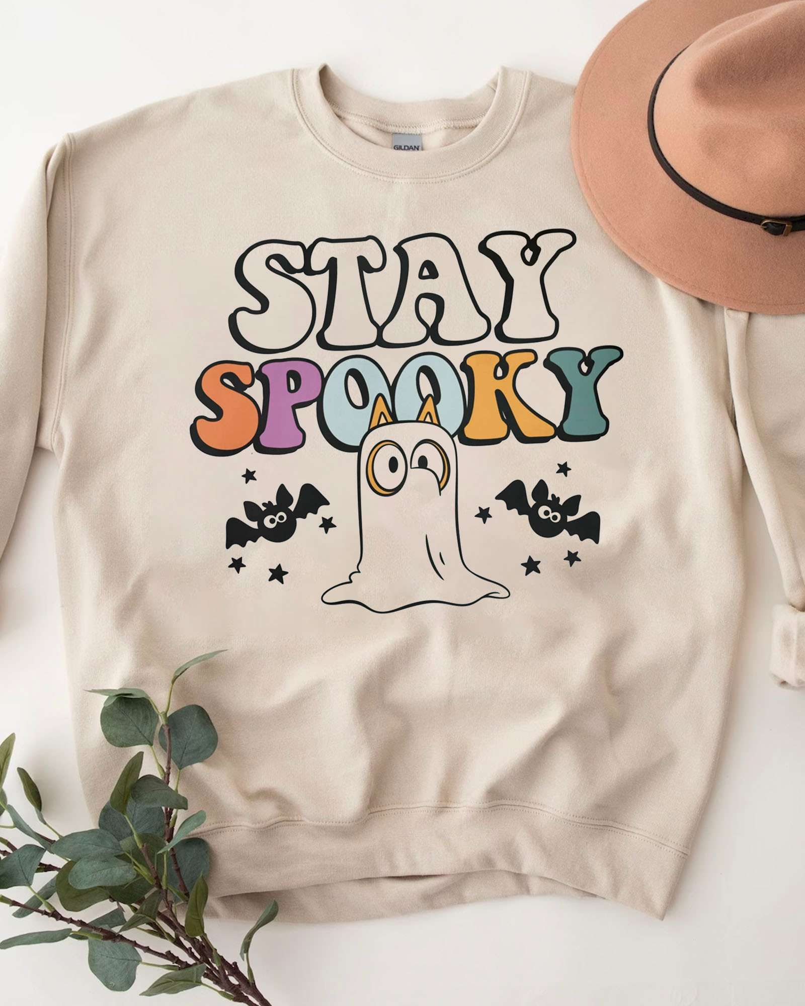 HOT Stay Spooky Bluey Halloween Sweatshirt