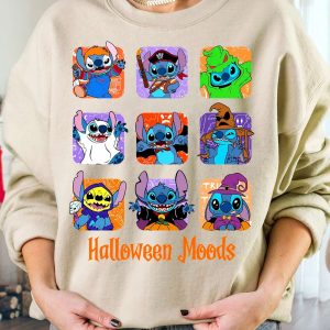 HOT Stitch Halloween Mood Sweatshirt, T-Shirt