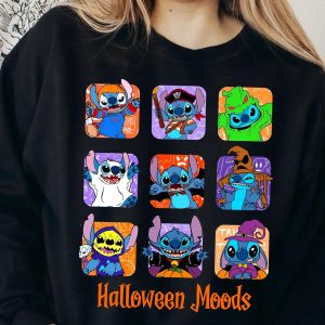 HOT Stitch Halloween Mood Sweatshirt, T-Shirt