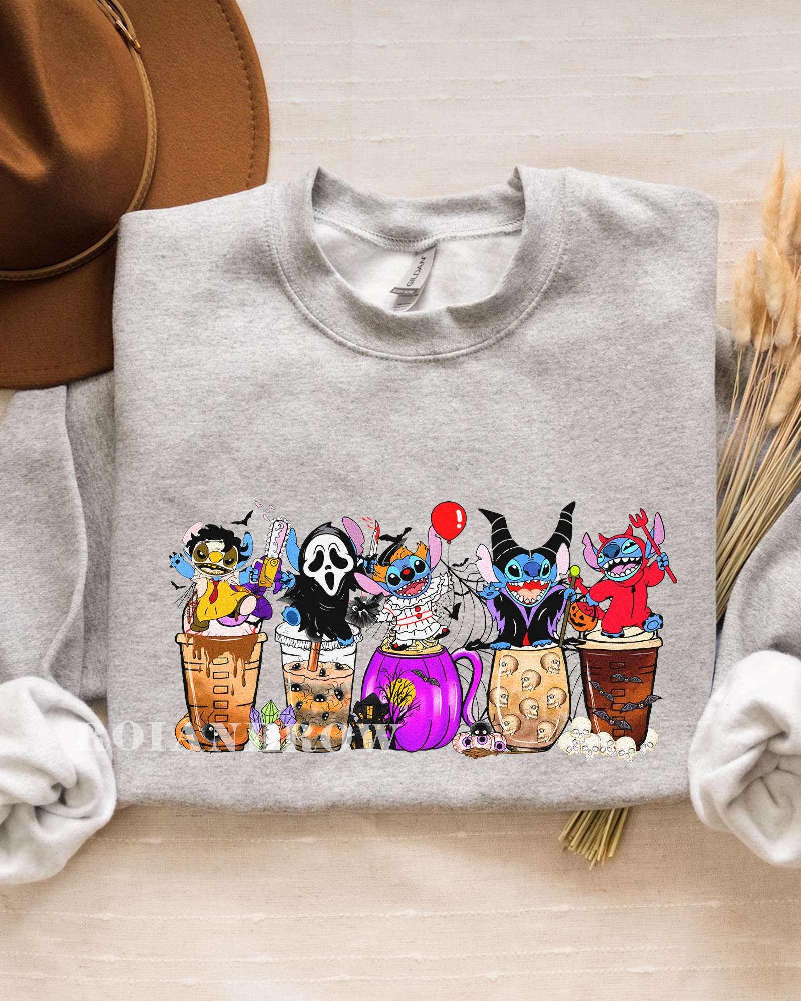 HOT Stitch Horror Characters Shirt