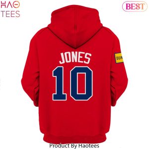 HOT TREND Chipper Jones Atlanta Brave Hoodie