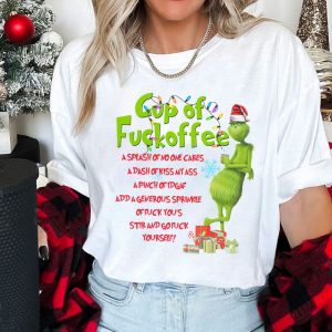 HOT TREND Grinch Cup of Fuckoffee Christmas sweatshirt