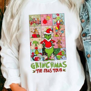 HOT TREND Grinchmas the Eras Tour Christmas Sweatshirt