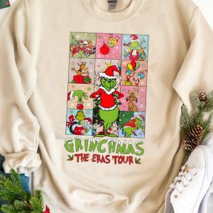 HOT TREND Grinchmas the Eras Tour Christmas Sweatshirt