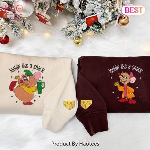 HOT TREND Gus Gus & Jaq – Embroidered Youth Sweatshirt