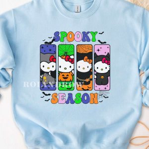 HOT TREND Halloween Hello Kitty Spooky Season Shirt