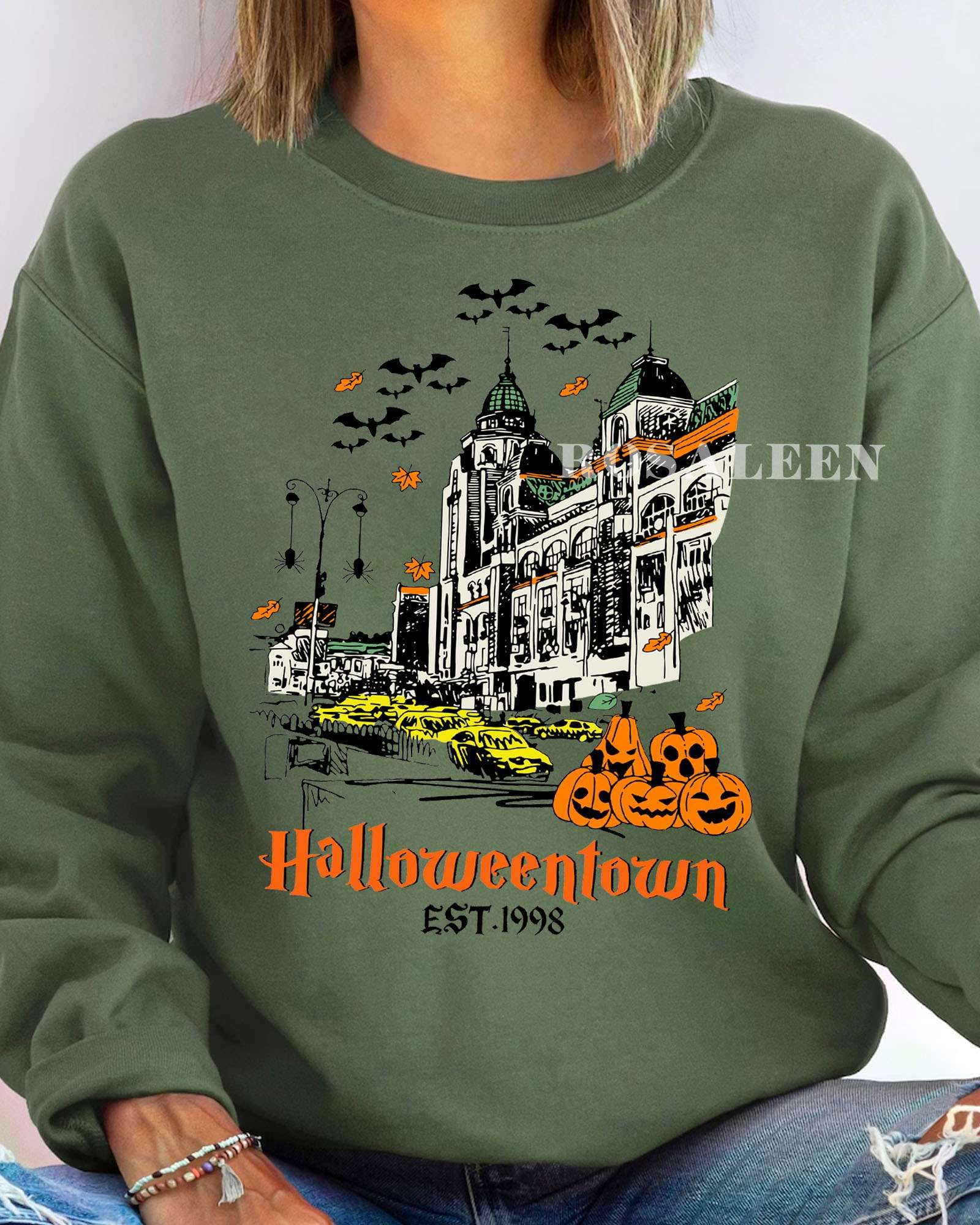 HOT TREND Halloween Town 1998 Sweatshirt Halloween Shirt HOT TREND Halloween Town 1998 Sweatshirt Halloween Shirt