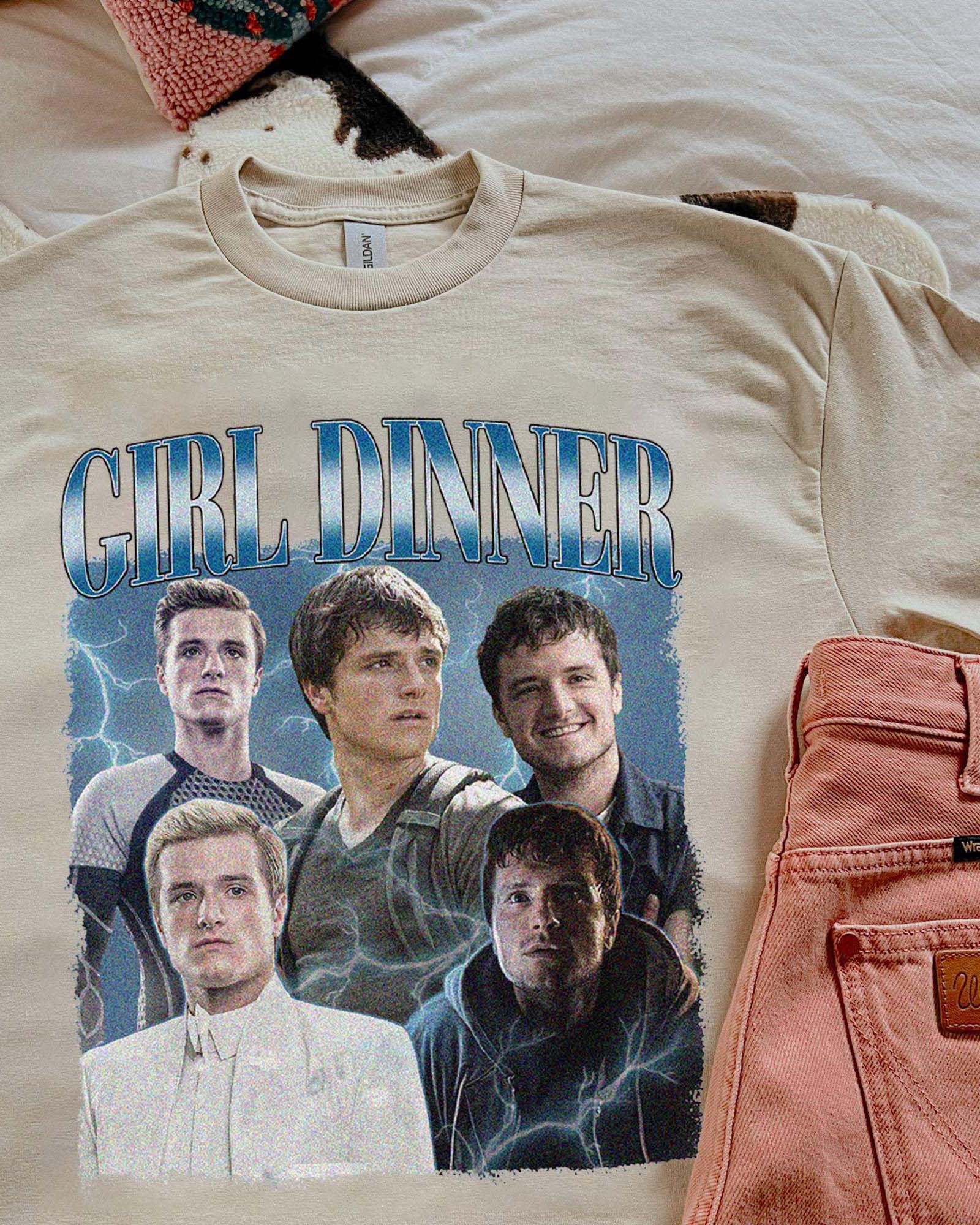 HOT TREND Josh Hutcherson Girl Dinner Shirt HOT TREND Josh Hutcherson Girl Dinner Shirt