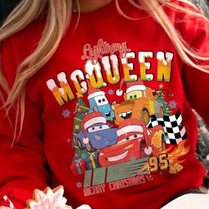 HOT TREND Lightning MC Queen Christmas Sweatshirt