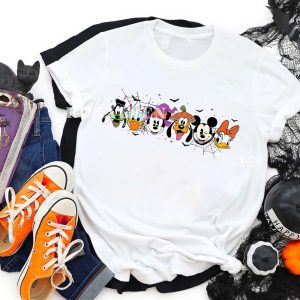 HOT TREND Mickey and Friend Halloween Kids Shirt