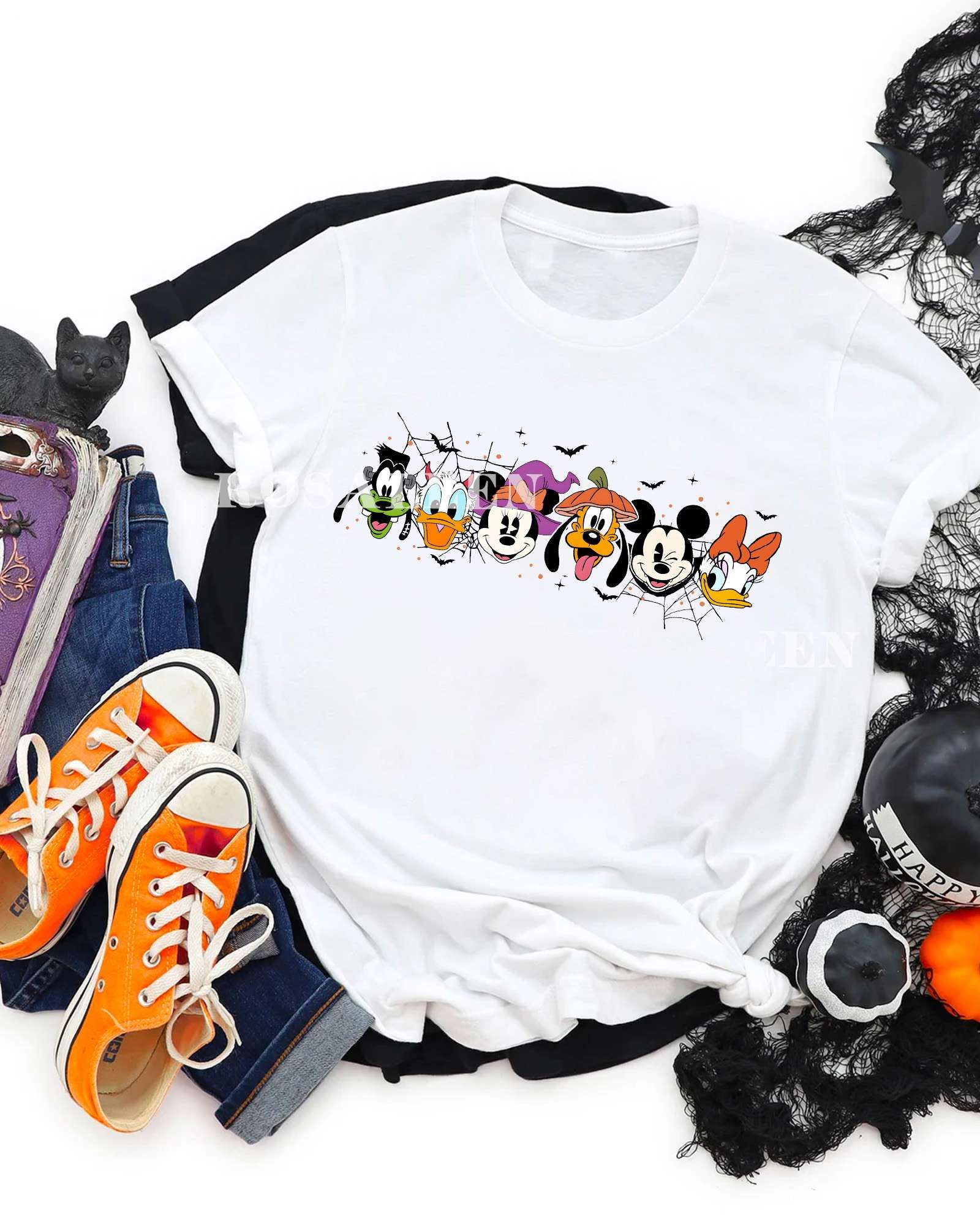 HOT TREND Mickey and Friend Halloween Kids Shirt