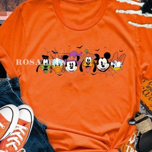 HOT TREND Mickey and Friend Halloween Kids Shirt