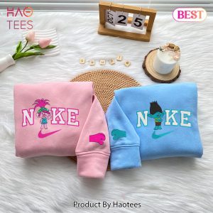 HOT TREND Queen Trolls & Branch Trolls Embroidered Youth Sweatshirt