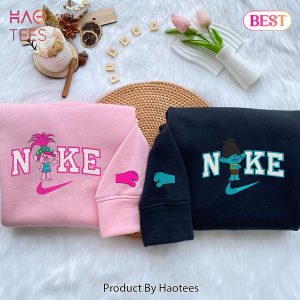 HOT TREND Queen Trolls & Branch Trolls Embroidered Youth Sweatshirt