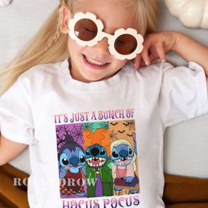 HOT TREND Stitch Hocus Pocus Kids Shirt, Youth Sweatshirt