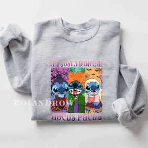 HOT TREND Stitch Hocus Pocus Kids Shirt, Youth Sweatshirt