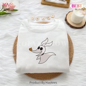 HOT TREND Zero The Nightmare Before Christmas Embroidered Youth Sweatshirt