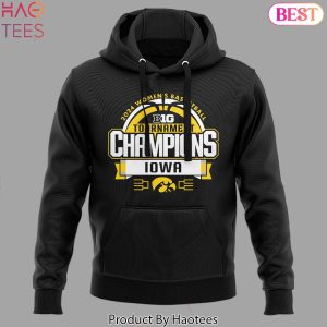 NEW Iowa Hawkeye Basketball 2024 Women Champions Hoodie