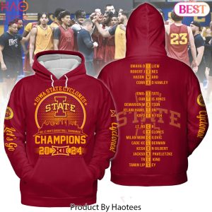 Iowa State Cyclones Big 12 Men Basketball Tournament Champions 2024 Hoodie