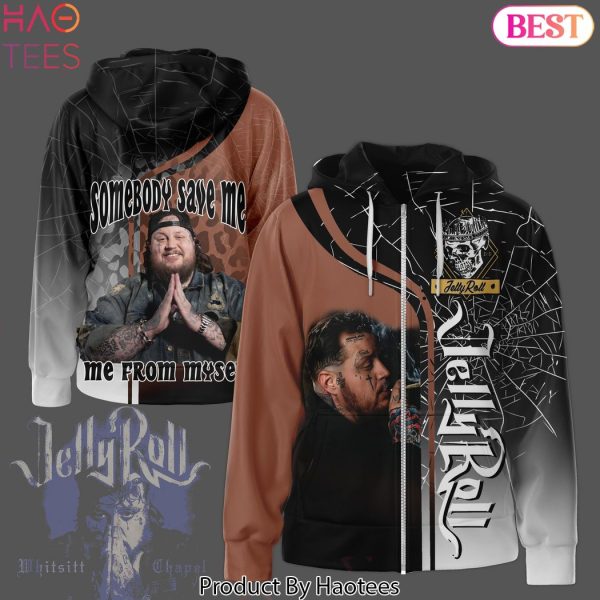 HOT Jelly Roll Somebody Save Me Me From Myself Hoodie