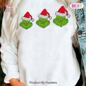 LIMITED Grinch – Christmas Embroidered Sweatshirt
