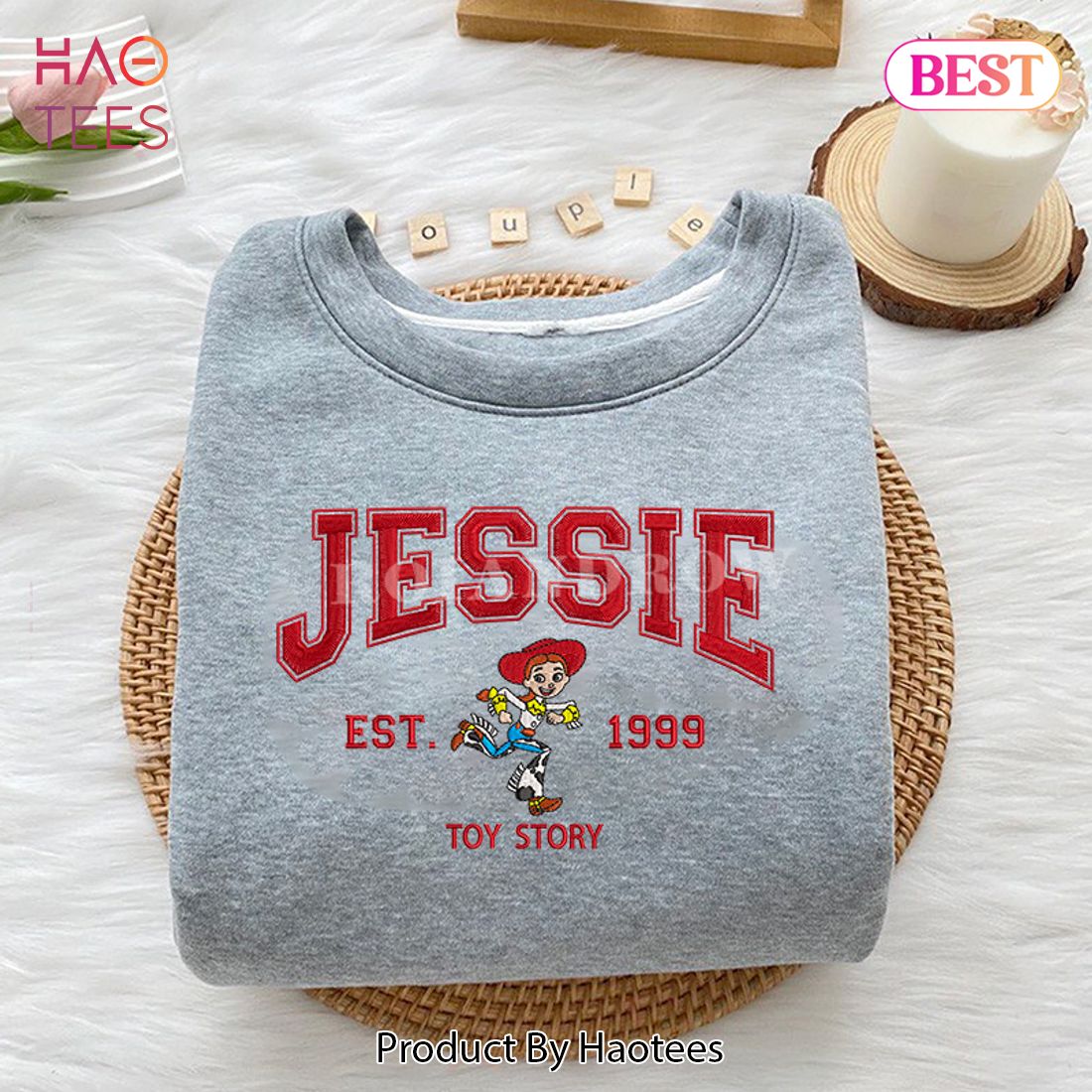 LIMITED Jessie EST.1999 Toy Story - Embroidered Sweatshirt LIMITED Jessie EST.1999 Toy Story - Embroidered Sweatshirt