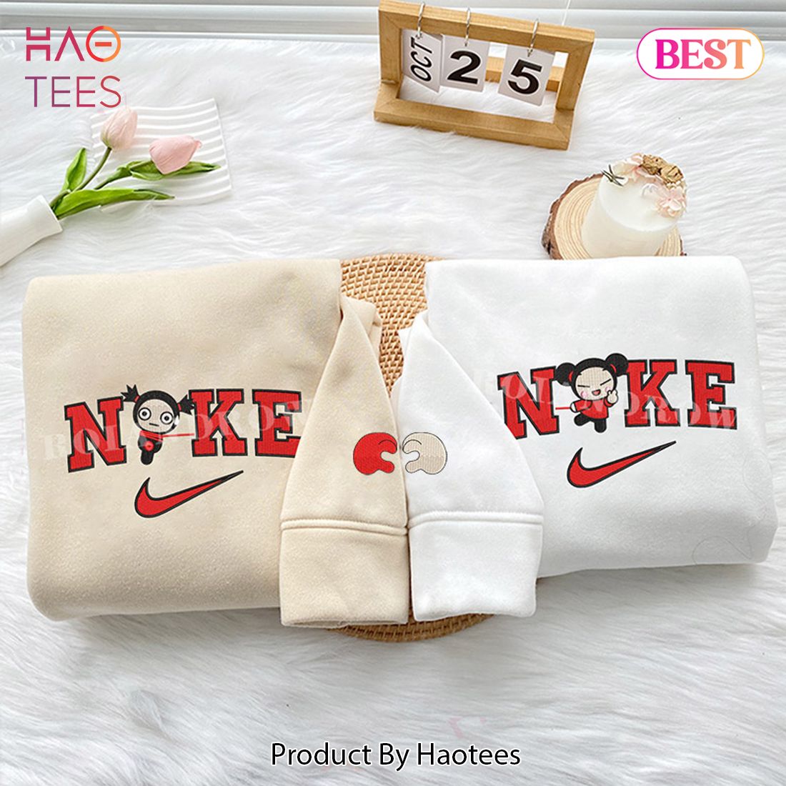 LIMITED Pucca and Garu – Embroidered Shirt