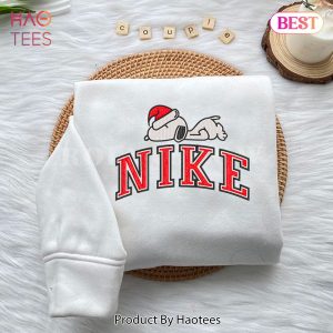 LIMITED Snoopy Sleep Christmas – Embroidered Sweatshirt