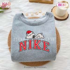 LIMITED Snoopy Sleep Christmas – Embroidered Sweatshirt