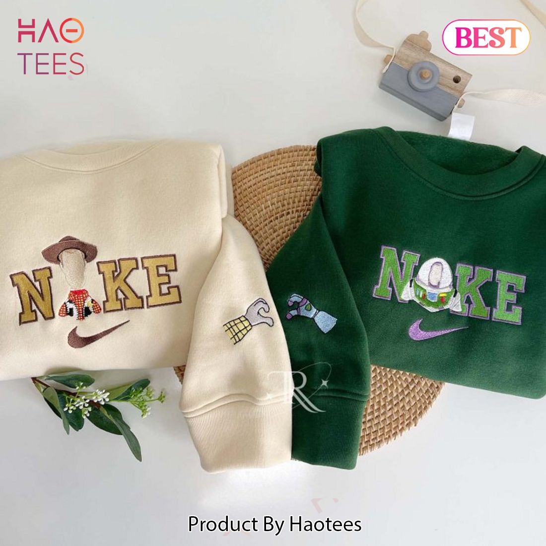 LIMITED Woody and Buzz Lightyear Embroidered Youth Sweatshirt