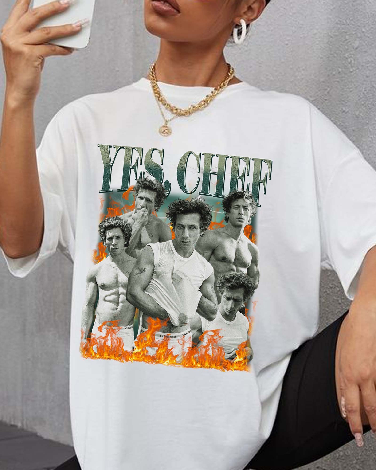 LIMITED Yes, Chef CK FIRE version Shirt