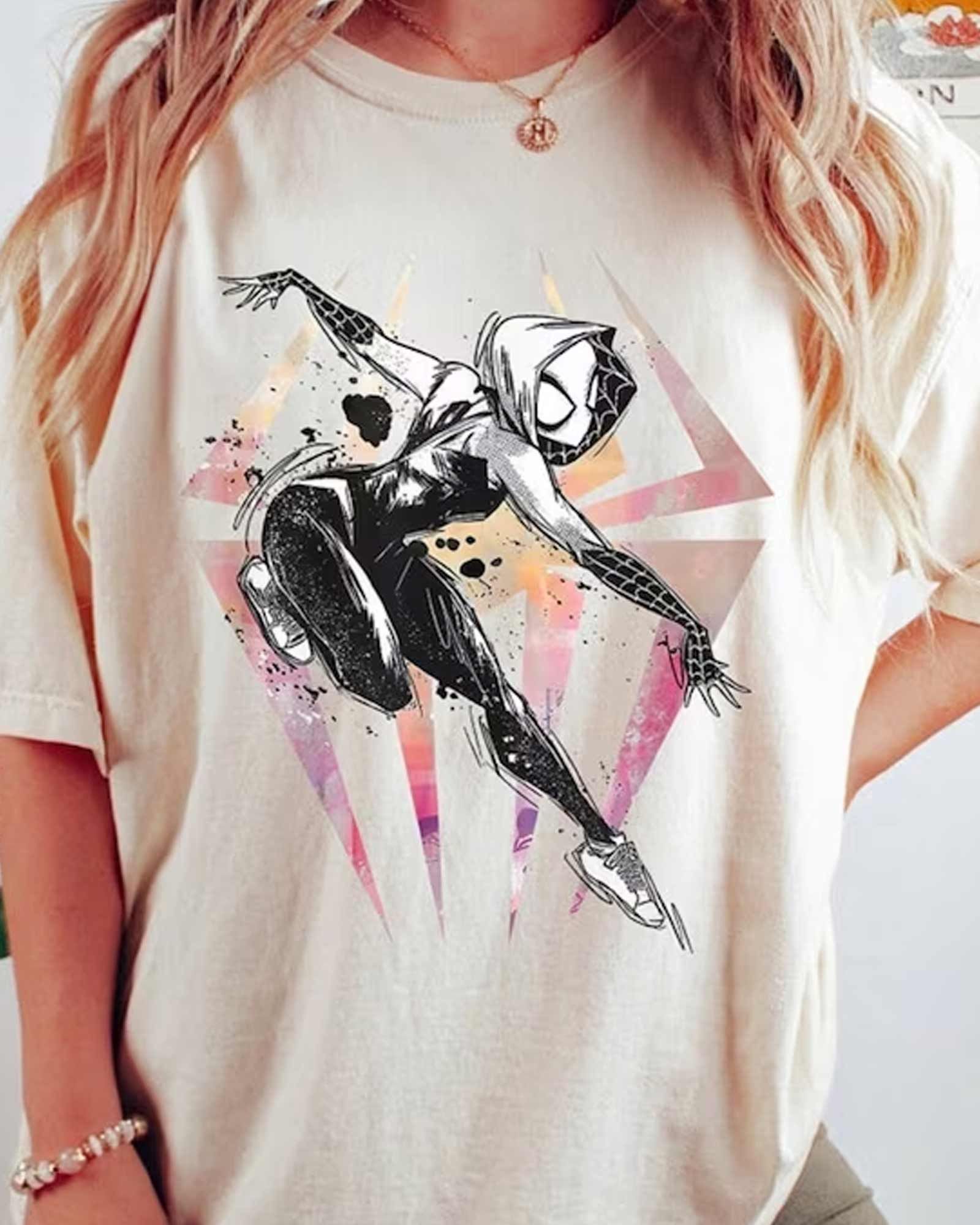 LUXURY Gwen- Spider Man Shirt