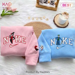 LUXURY Joker And Harley Quinn – Embroidered Shirt