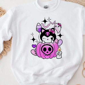 LUXURY Pumpking Halloween Hello Kitty Sweatshirt Shirt