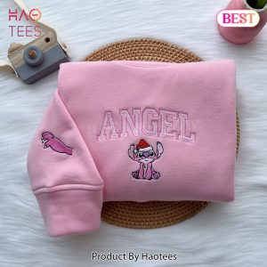 LUXURY Stitch & Angel – Embroidered Shirt