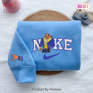 NEW Beauty and The Beast Embroidered Youth Sweatshirt