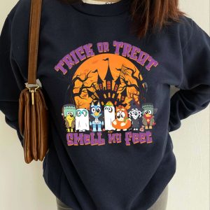 NEW Bluey Trick or Treat Halloween sweatshirt