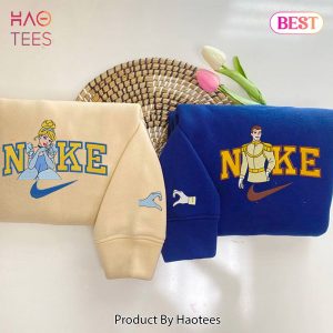 NEW Cinderella & Prince Charming Embroidered Youth Sweatshirt