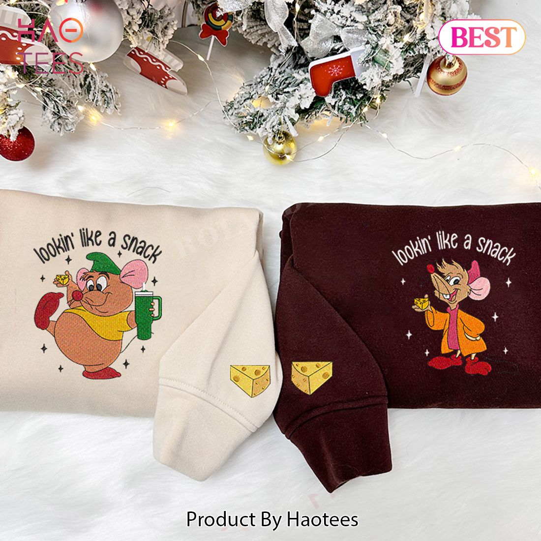 NEW Gus Gus & Jaq – Embroidered Sweatshirt