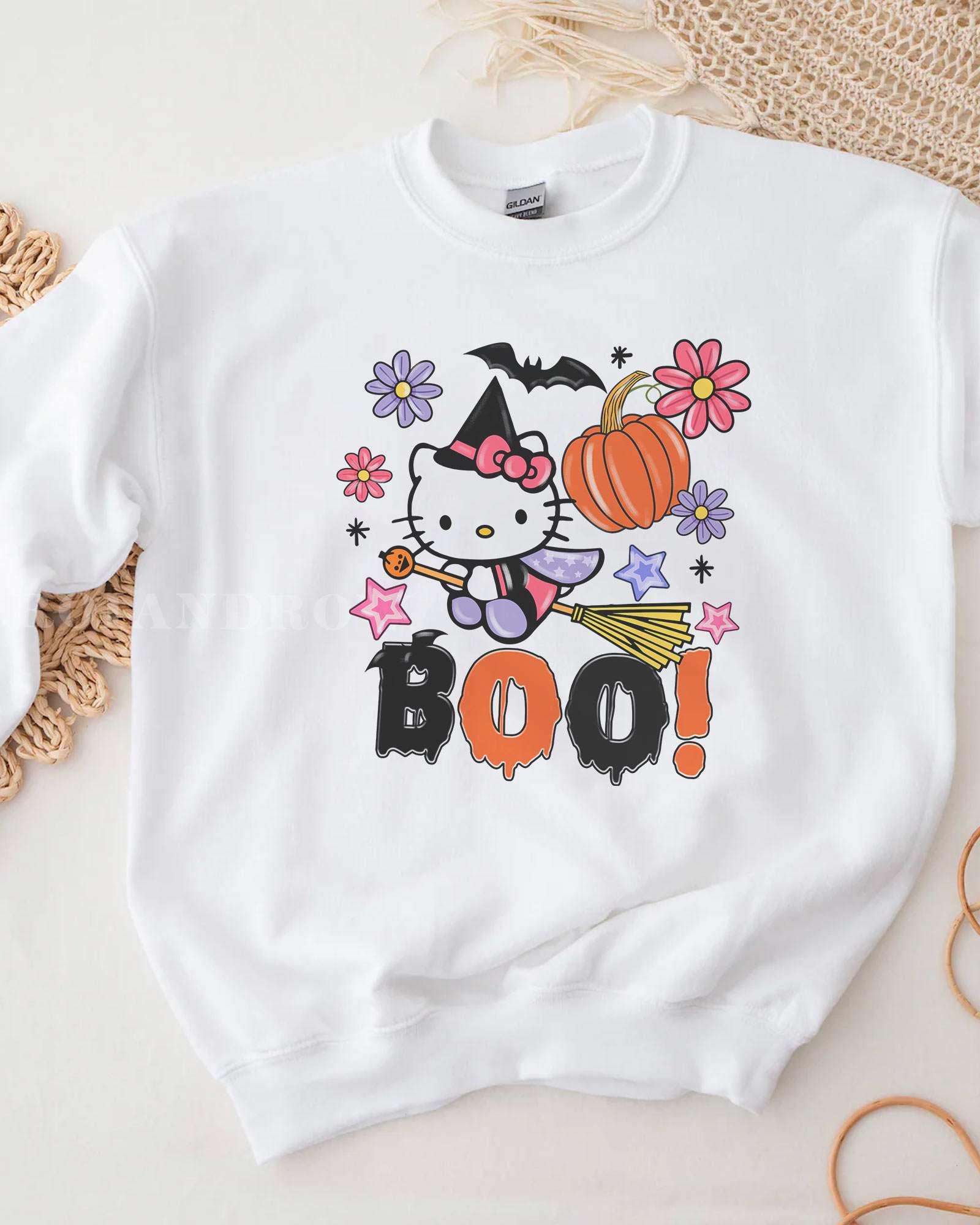NEW Halloween Hello Kitty Boo! Shirt NEW Halloween Hello Kitty Boo! Shirt
