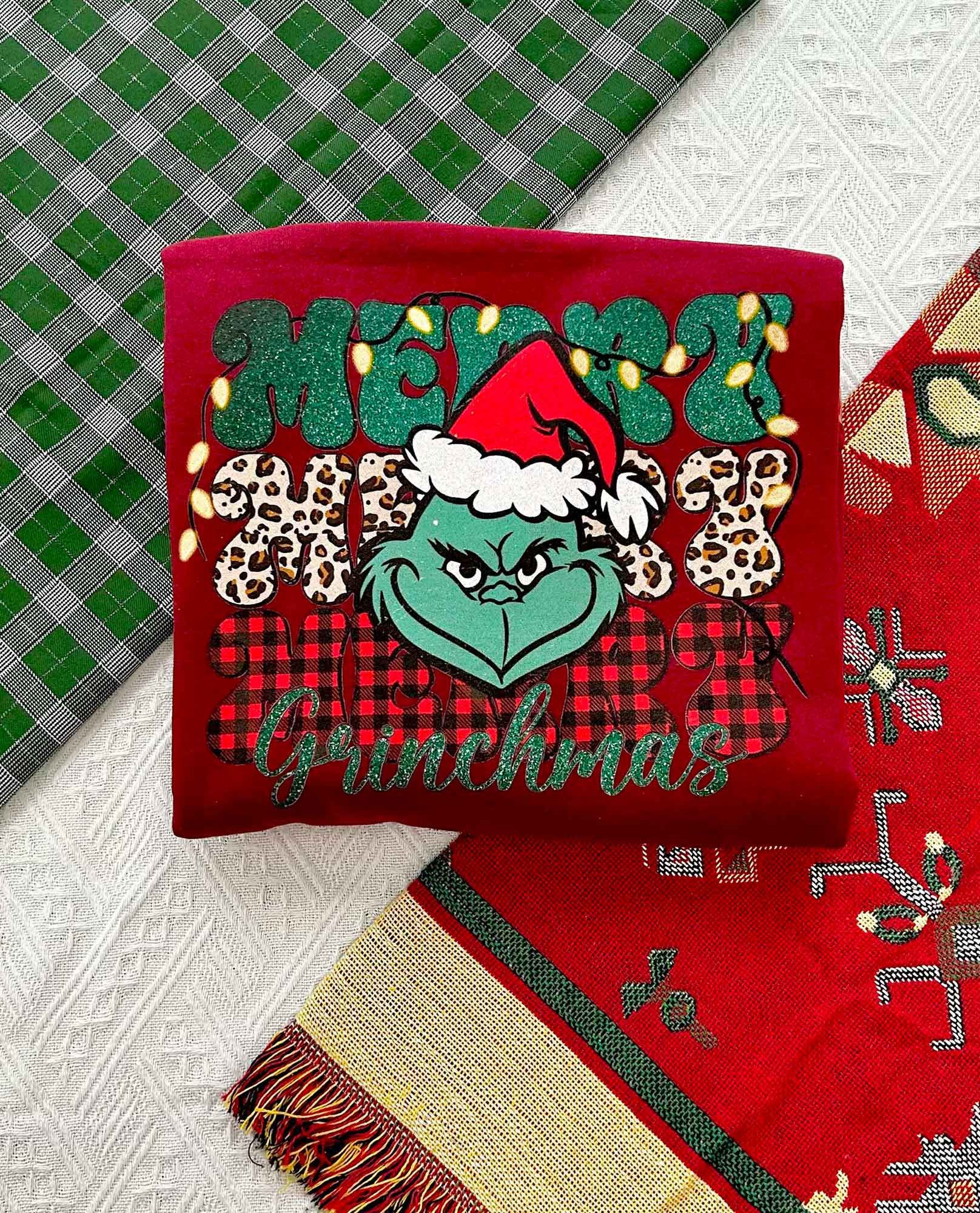 NEW Merry Grinchmas Christmas sweatshirt